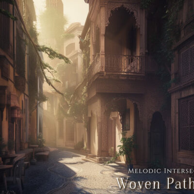 Full album cover for Woven Paths by Melodic Intersect